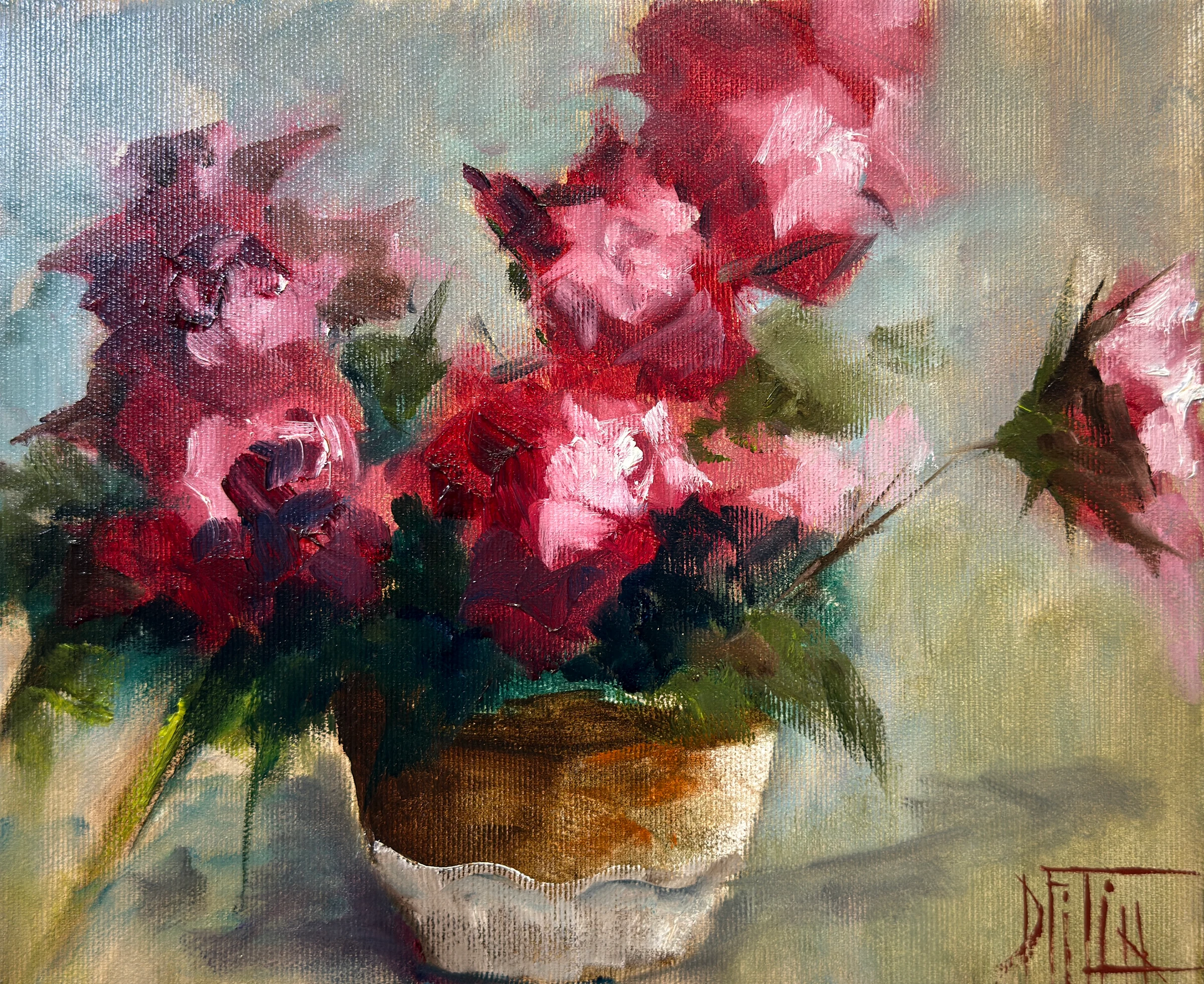 étude de fleurs 2 – peinture à l'huile de Pavel Filin