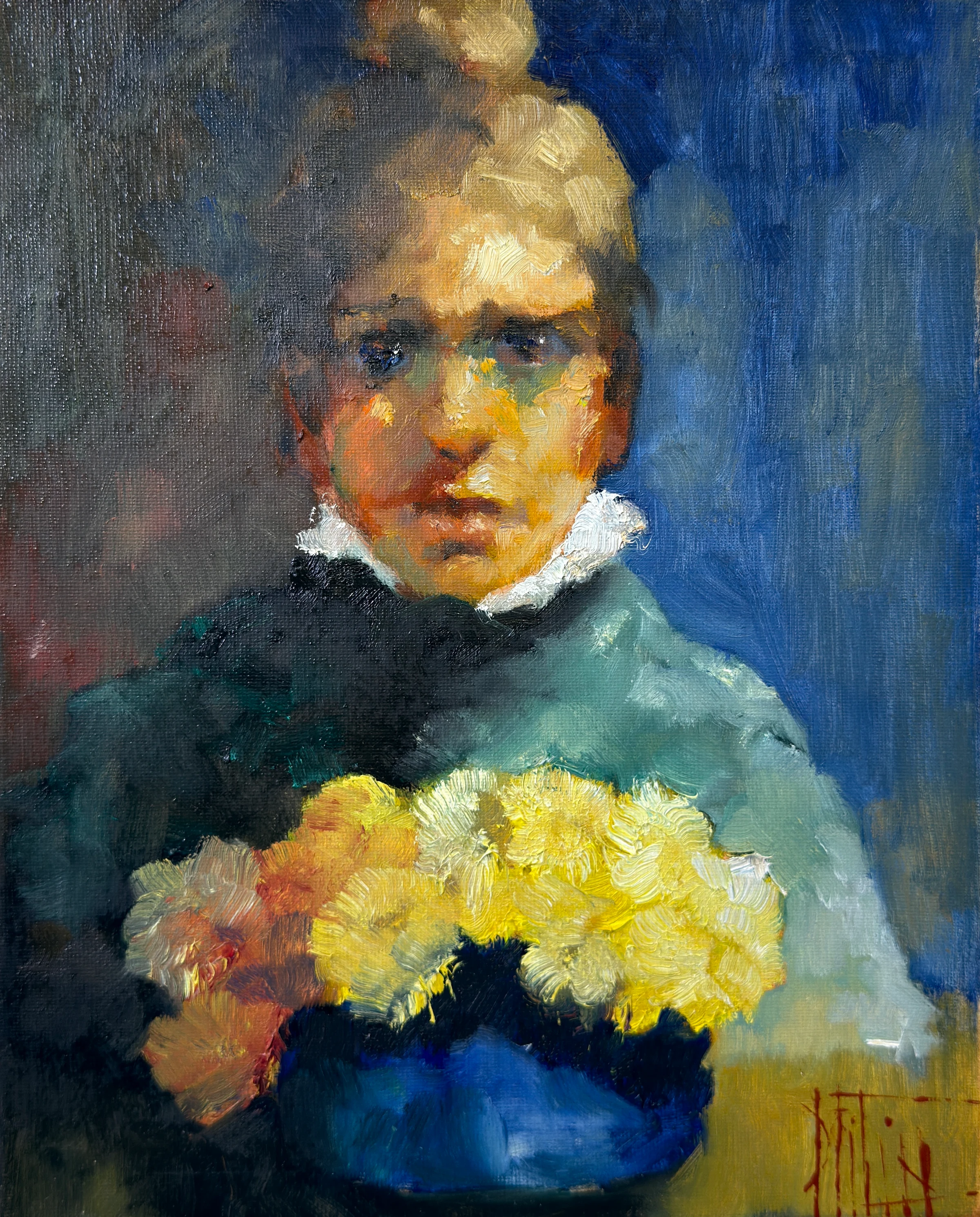 cadeau – peinture à l'huile de Pavel Filin