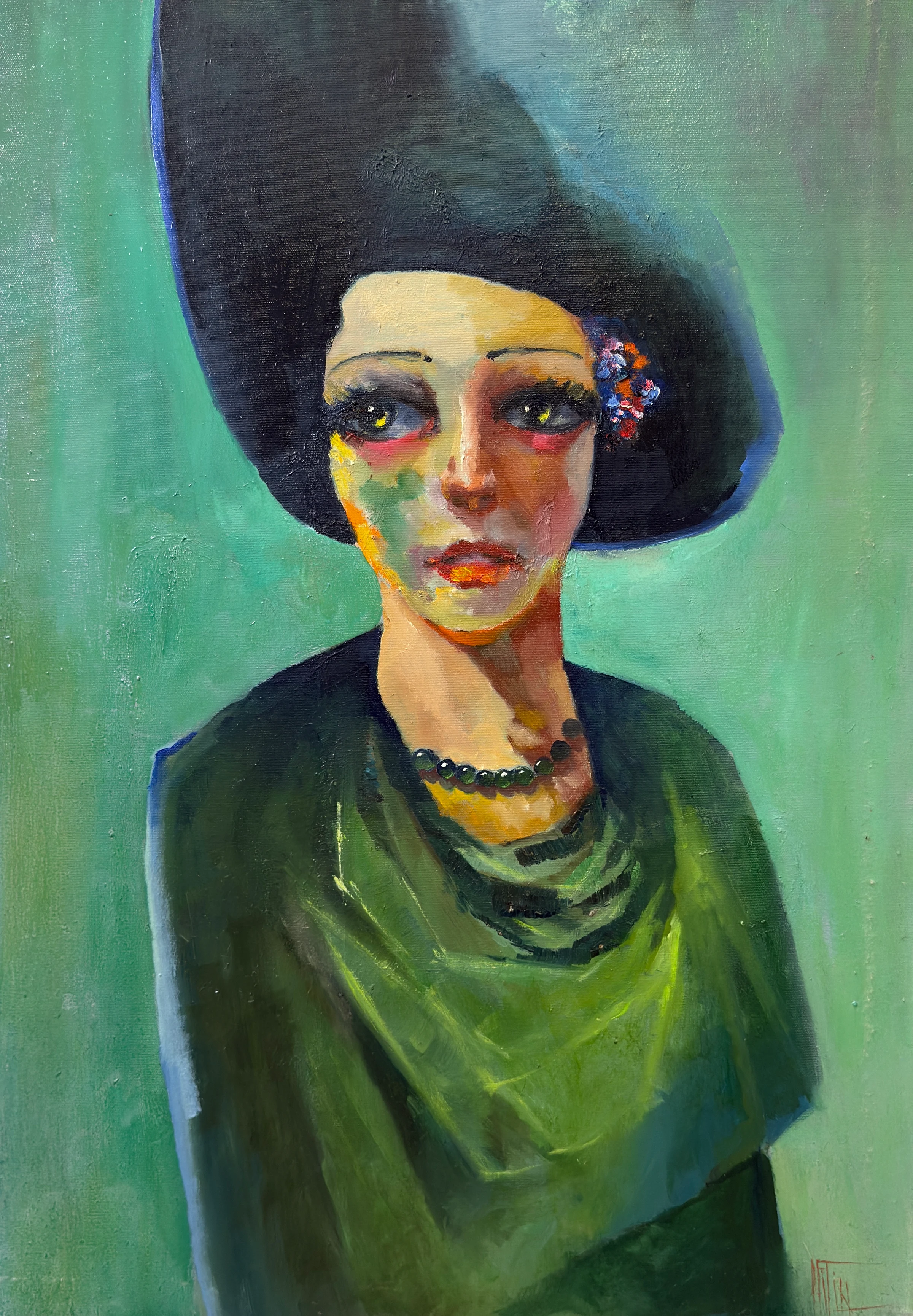 kees van dongen – peinture à l'huile de Pavel Filin