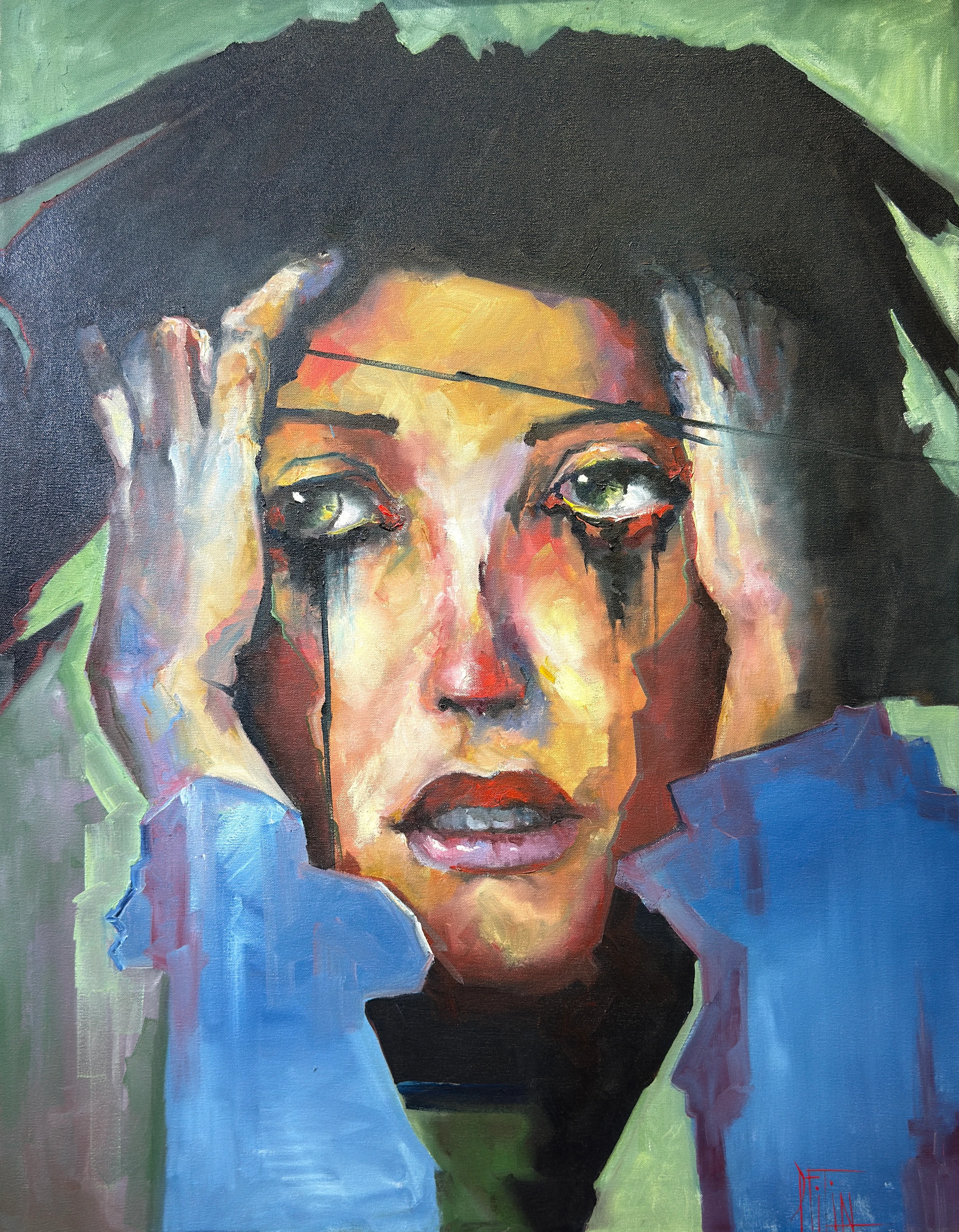 folie – peinture à l'huile de Pavel Filin