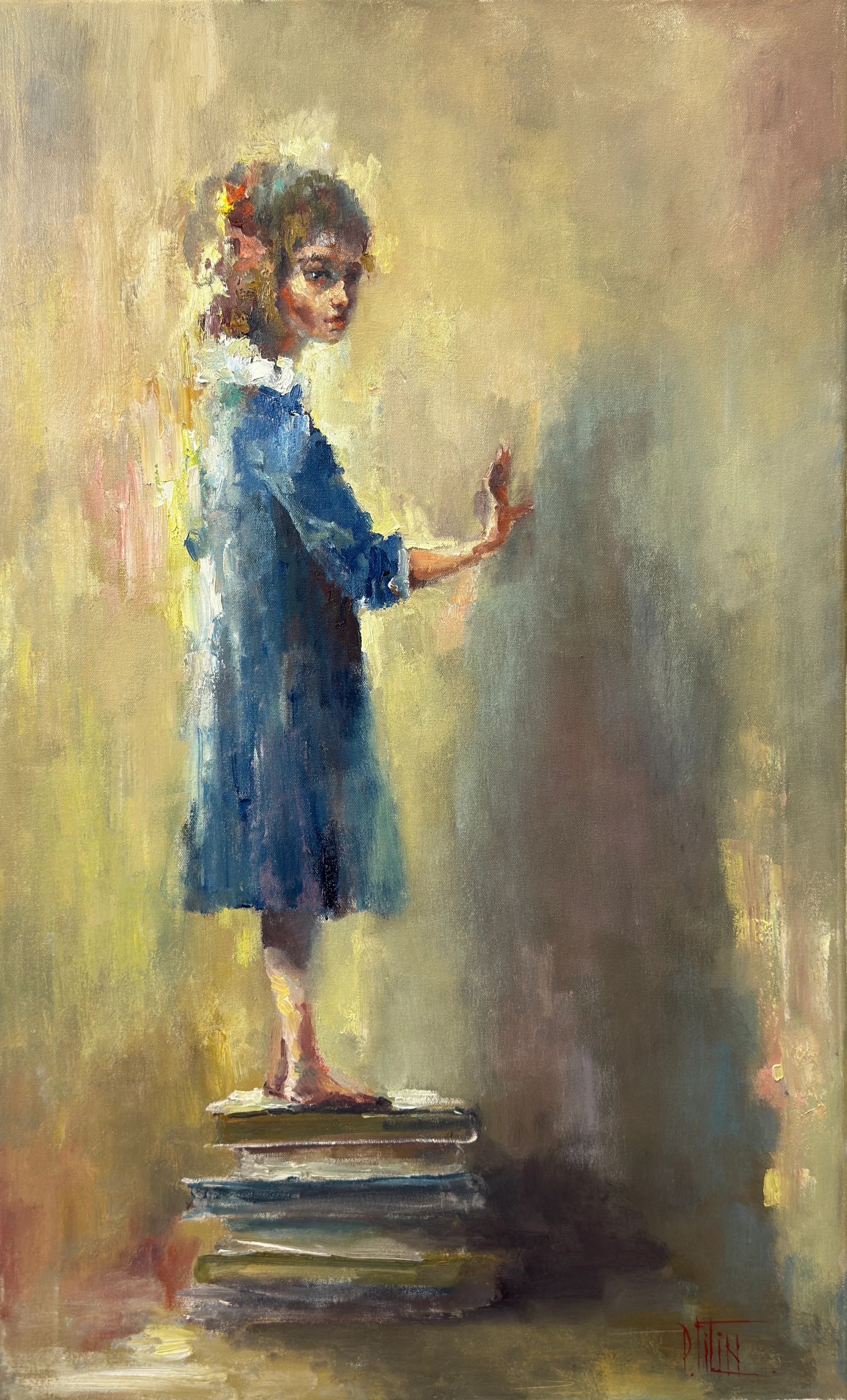 mes livres – peinture à l'huile de Pavel Filin