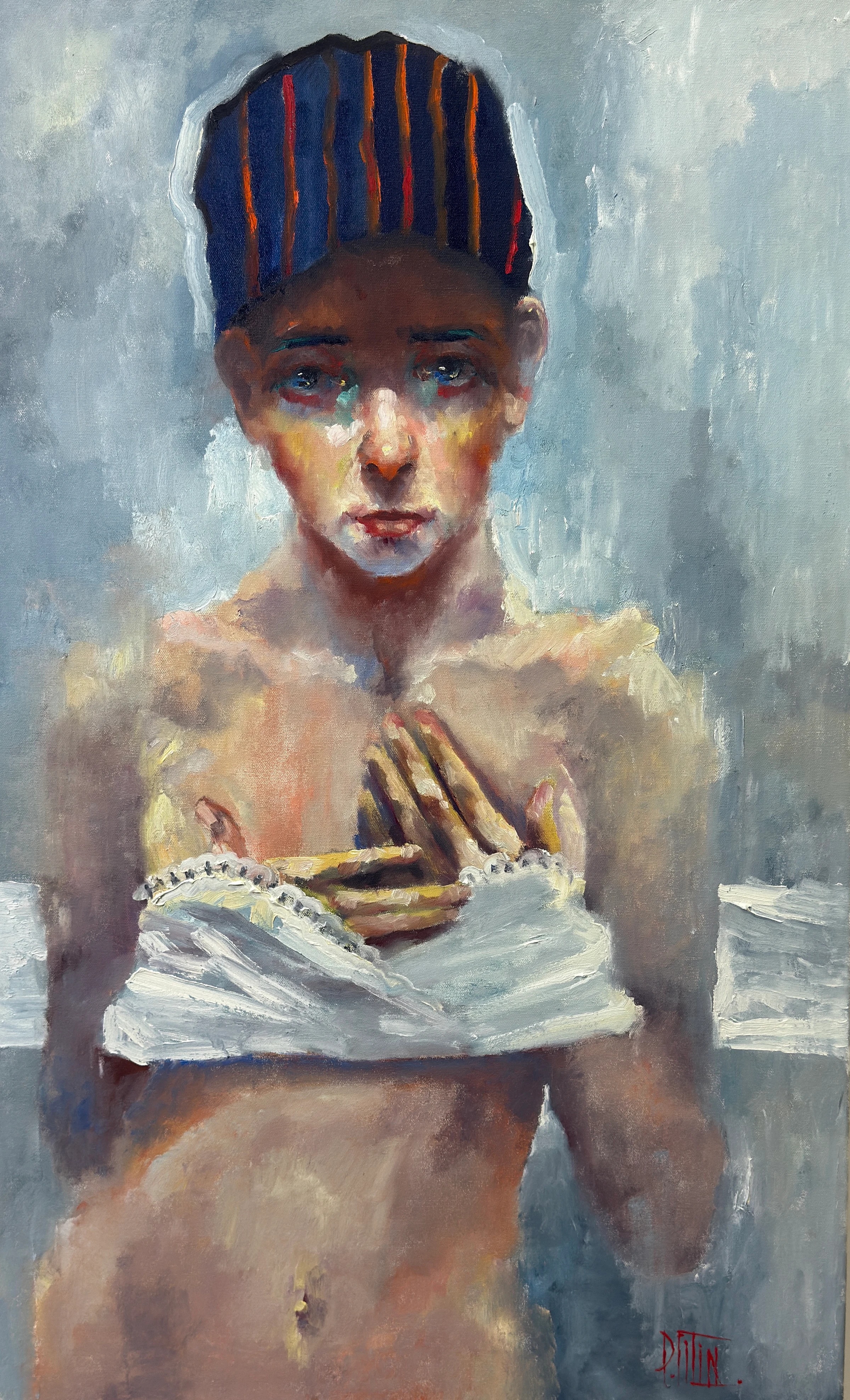 offrande – peinture à l'huile de Pavel Filin