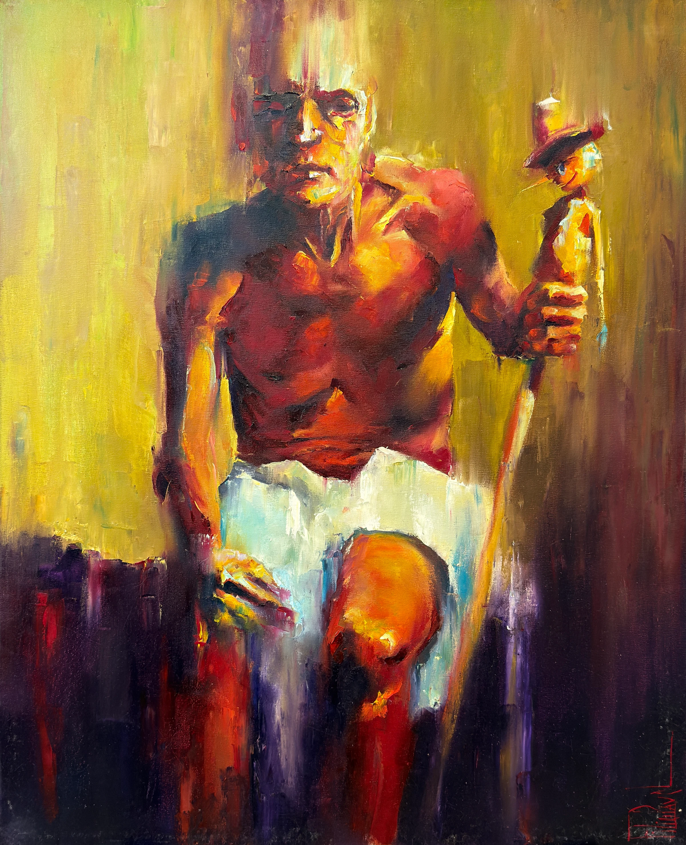 jouet – peinture à l'huile de Pavel Filin