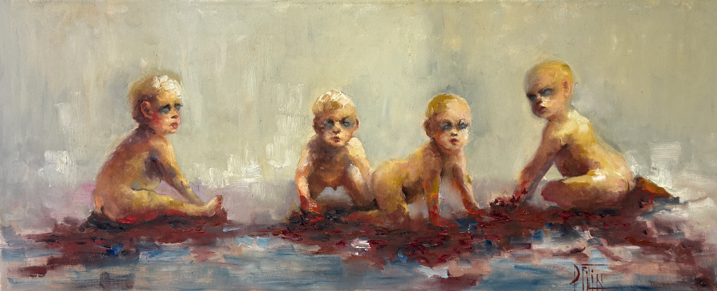 tyrans – peinture à l'huile de Pavel Filin